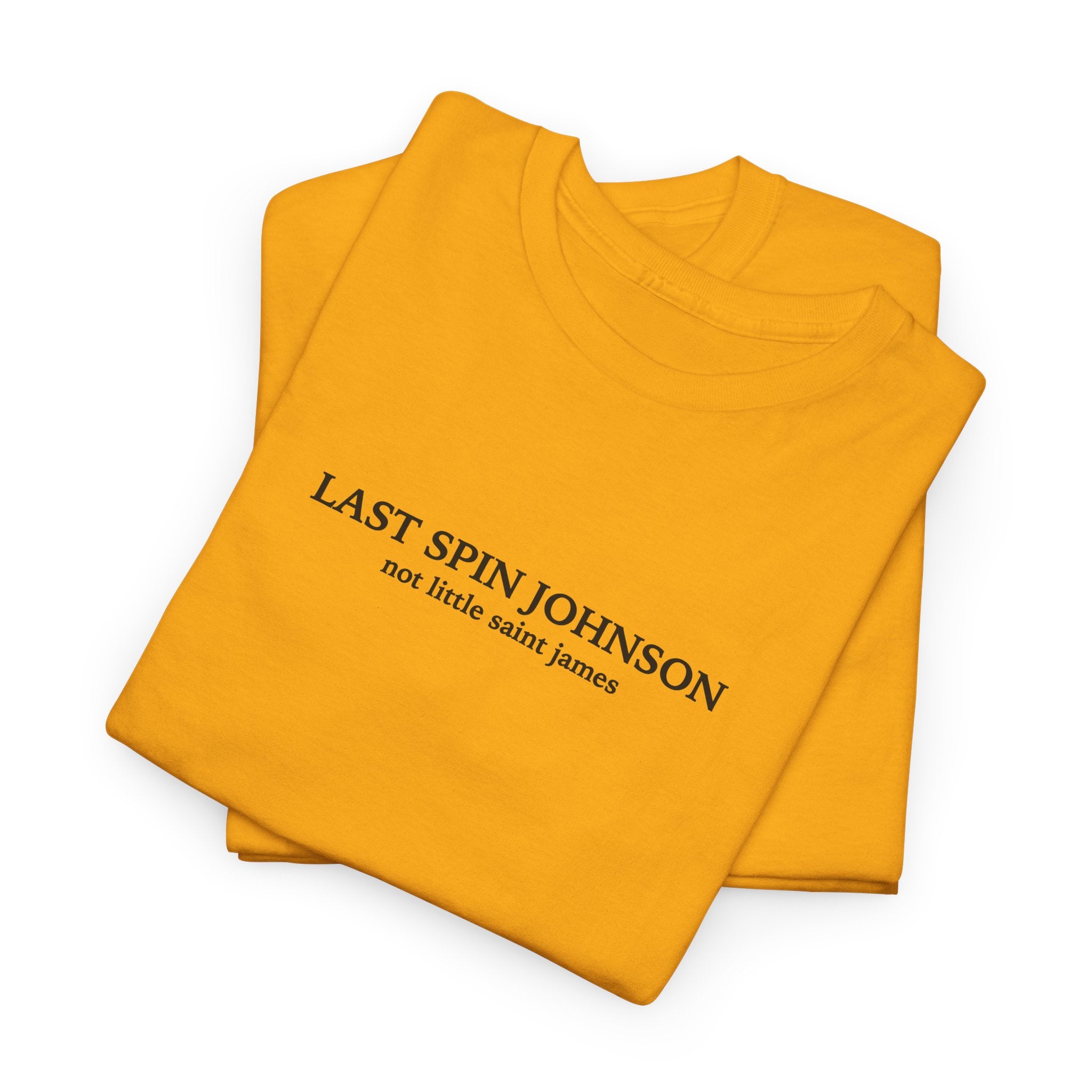 LAST SPIN JOHNSON Tee